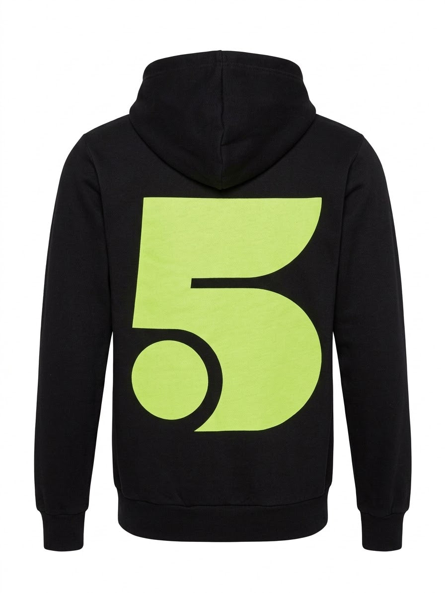 FIVE Logo Zip Up Hoodie