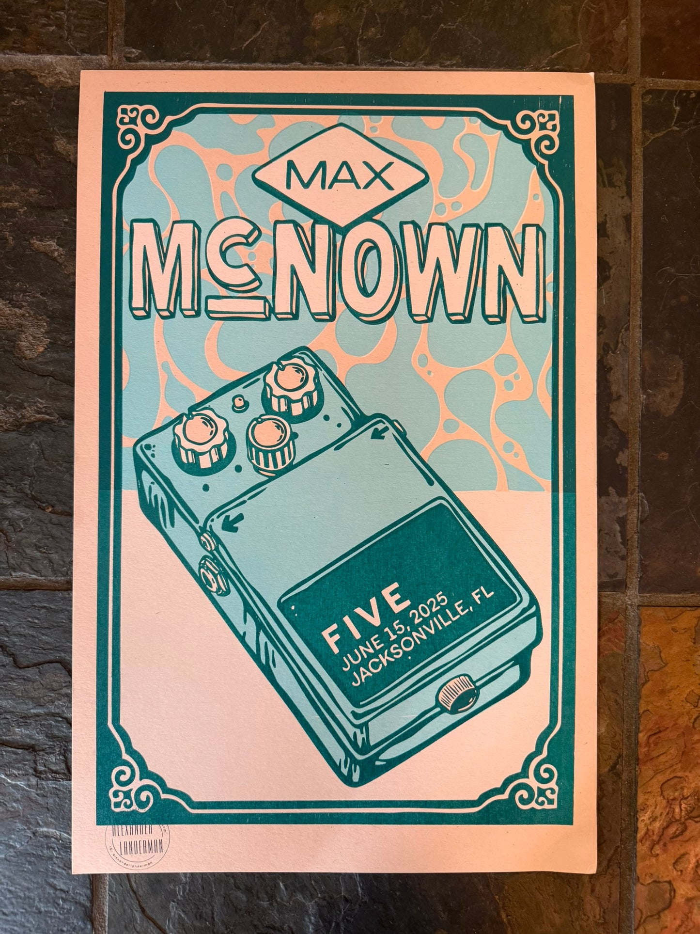 Max McNown at FIVE Poster 6/15/2025