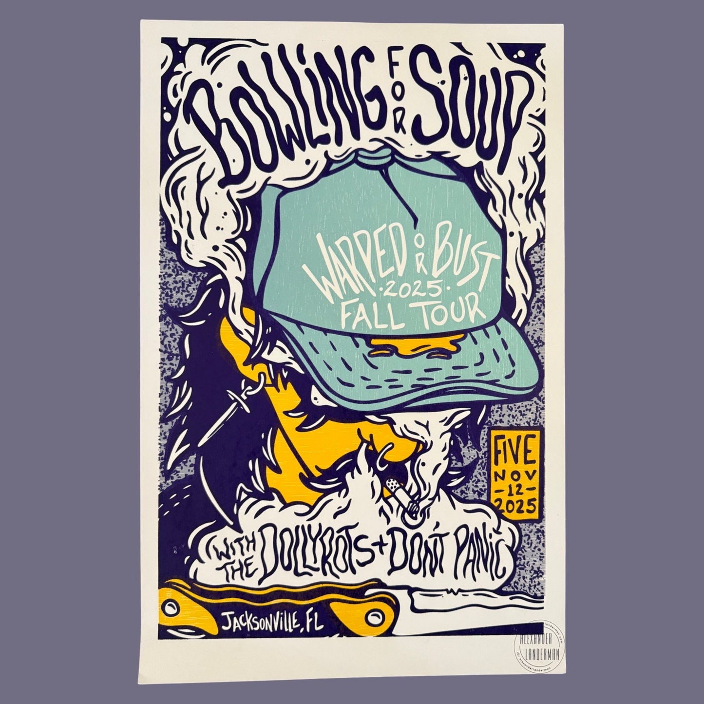 Bowling For Soup at FIVE Poster 11/12/2025